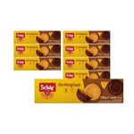 SADA 8 x Oranžovo-čokoládové piškótové koláčiky BEZ VÝSTRAHY. 150 g