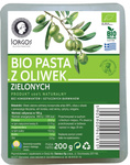 Pasta zo zelených olív Bio 200 g – Iorgos