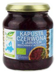 Červená kapusta s jablkom Bio 340 g – Bio Planet