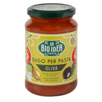 Paradajková omáčka s olivami Bio 340 g – LA BIO IDEA