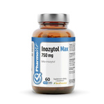 Inozitol max (750 mg) bezgluténový výživový doplnok 60 kapsúl - Pharmovit – Clean Label