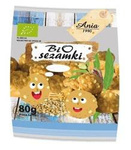 Sušienky so sezamom Bio 80 g – Ania Bio