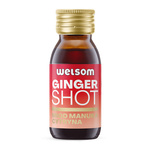 Shot s citrónom, zázvorom a medom Manuka 60 ml – Welsom