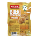 Bezgluténové kajzerky 240 g – Naura