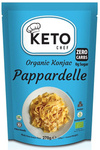 Bezlepkové keto rezance (konjakové rezance pappardelle) cestoviny bio 270 g - Keto Chef (Better Than Foods)