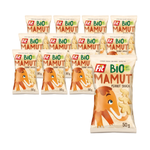 SADA 12 x Bezlepkové kukuričné lupienky s príchuťou arašidov BIO 50 g Bio Mamut