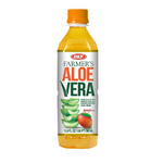 Prírodný nápoj s kúskami aloe vera a mangom 500 ml – OKF