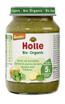 Špenát so zemiakmi od 5 mesiacov bez lepku Demeter bio 190 g (pohár) - Holle