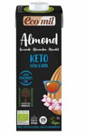 Mandľový nápoj Keto Low Carb bez lepku BIO 1 l- Ecomil