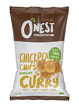 Cícerové čipsy s kari bez lepku bio 75g - O'Nest