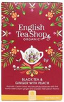 Čierny čaj so zázvorom a broskyňou (20X2) Bio 40 g – English Tea Shop
