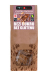 Ovsené sušienky s mandľami a čokoládou, bez pridaného cukru, bezlepkové, 150 g – Pure&Good