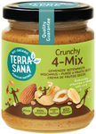 Chrumkavý mix orechov (4 orechy) bio 250 g - Terrasana
