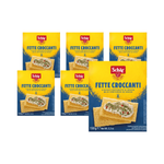 SADA 6 x  Fette croccanti - chrumkavý chlieb NON-GL. 150 g