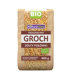 Polovice žltého hrachu BIO 400 g - Naturavena