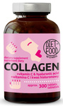 Kolagén s kyselinou hyalurónovou a vitamínom C doplnok stravy 300 tabliet - Diet-food