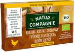 Bujón - kuracie kocky bez pridaných cukrov Bio (8 x 11 g) 88 g – Natur Compagnie