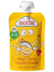 Ovocné pyré Mango, Pomaranč, Kokosové mlieko, Banán Bio 100 g – Fruchtbar