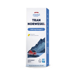 Nórsky omega-3 olej z treščej pečene (1000 mg) s citrónovou príchuťou 500 ml - OSAVI