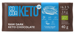 Keto čokoláda s MCT olejom bez pridaného cukru BIO 40 g – Cocoa