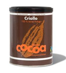Fair trade bezlepkový kakaový prášok criollo BIO 250 g