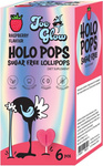 Holopops lízanka bez cukru s malinovou príchuťou s vitamínom C a vitamínom D (6 ks) 36 g – Joe Glow