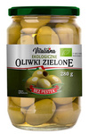 Zelené olivy vykôstkované v náleve Bio 280 g – Vitaliana