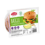 Bezlepkové bagely s ľanovým semienkom (2 x 95 g) 190 g - INCOLA