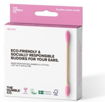 Bambusové hygienické tyčinky ružové 100 ks – The Humble