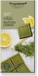 Vegánska biela čokoláda s matcha a citrónom bez lepku BIO 70 g