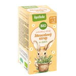 Detský sirup zo skorocelu a šípok od 1 roka bio doplnok stravy 250 g - APOTHEKE
