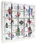Vianočný čajový set Adventný kalendár biely BIO (25x2) 50g